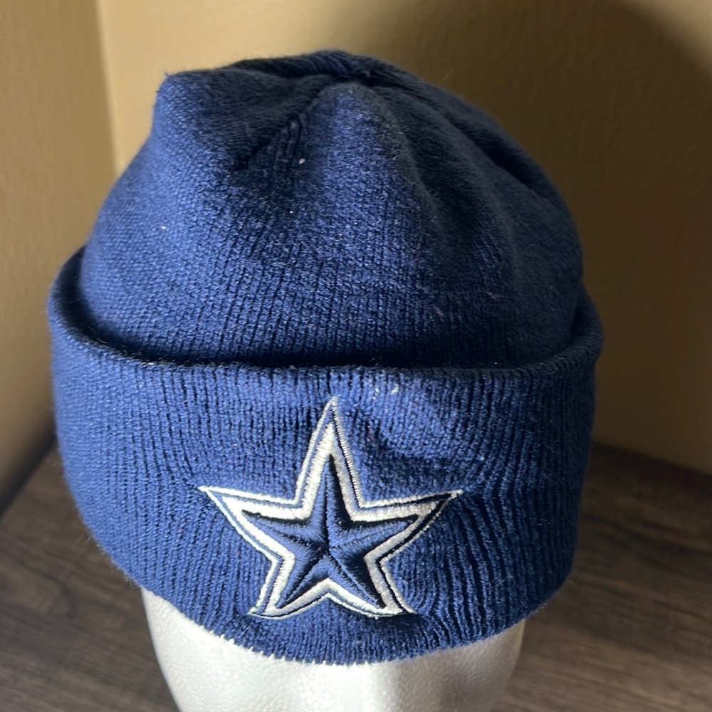 NFL Reebok Boys Dallas Cowboys Beanie Color Blue
